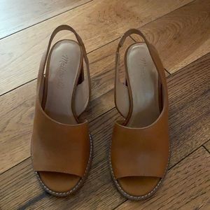 Madewell heels; size 5